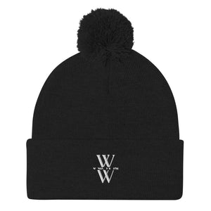 Woman of Worth Pom-Pom Beanie