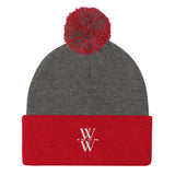 Woman of Worth Pom-Pom Beanie