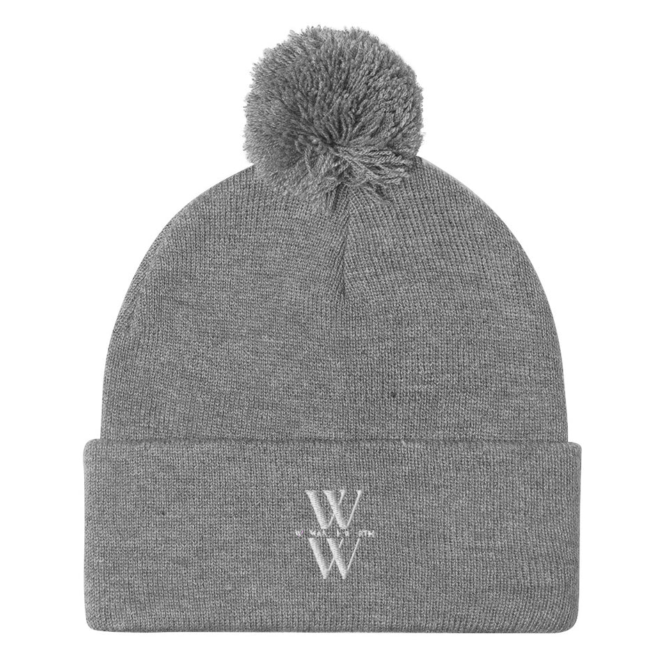 Woman of Worth Pom-Pom Beanie
