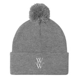 Woman of Worth Pom-Pom Beanie