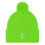 Woman of Worth Pom-Pom Beanie