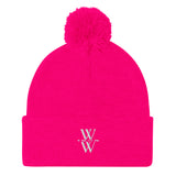 Woman of Worth Pom-Pom Beanie