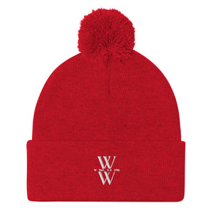 Woman of Worth Pom-Pom Beanie