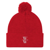 Woman of Worth Pom-Pom Beanie