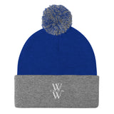 Woman of Worth Pom-Pom Beanie