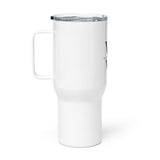 Woman of Worth Travel mug with a handle