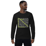 Mens MOV organic raglan sweatshirt