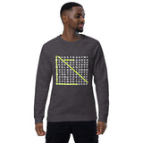 Mens MOV organic raglan sweatshirt