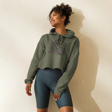 Virtuous Word Search Crop Hoodie