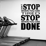 Fitness Motivational Wall Art