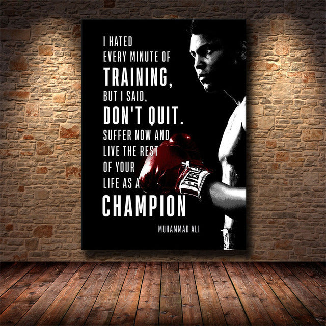 Motivational Canvas Art