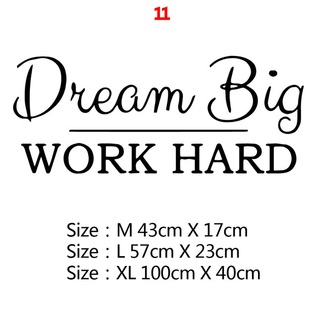 Motivational Wall Decor