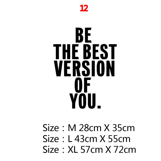 Motivational Wall Decor