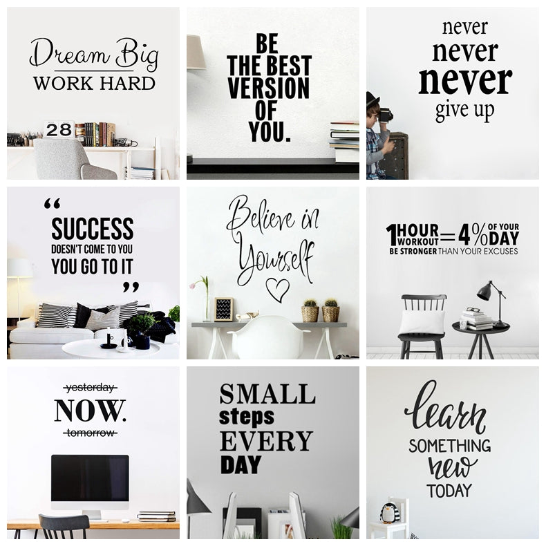 Motivational Wall Decor