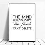 Motivational Minimalist Decor Art